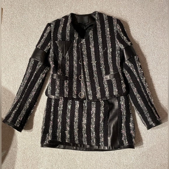 Alexander Wang Tweed Skirt & Blazer - Picture 1 of 5